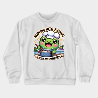 Wednesday's Gourmet Adventure: Hopping Into Flavor! Crewneck Sweatshirt